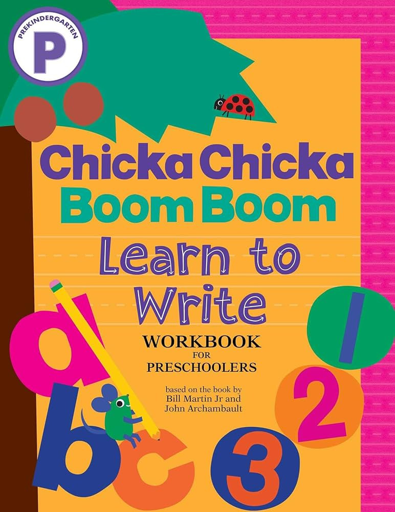 Chicka Chicka Boom Boom Learn to Write Workbook for Preschoolers (Chicka Chicka Book, A) | Amazon (US)