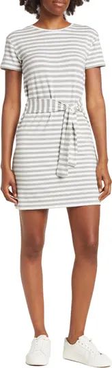 Salad Days Stripe Tie Waist T-Shirt Dress | Nordstrom Rack