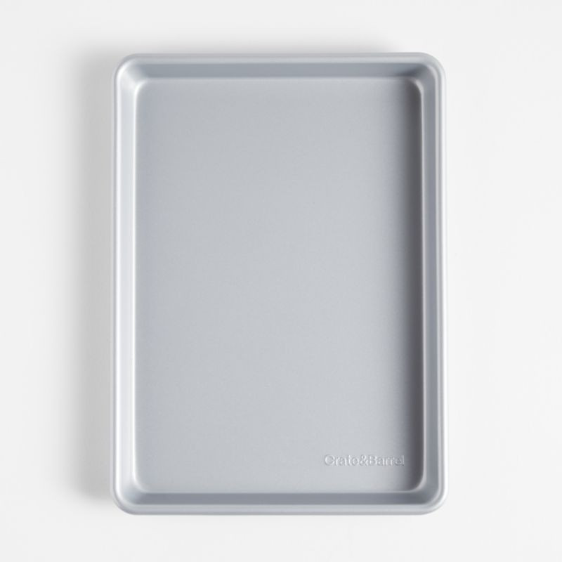Crate & Barrel Silver Quarter Sheet Pan + Reviews | Crate & Barrel | Crate & Barrel