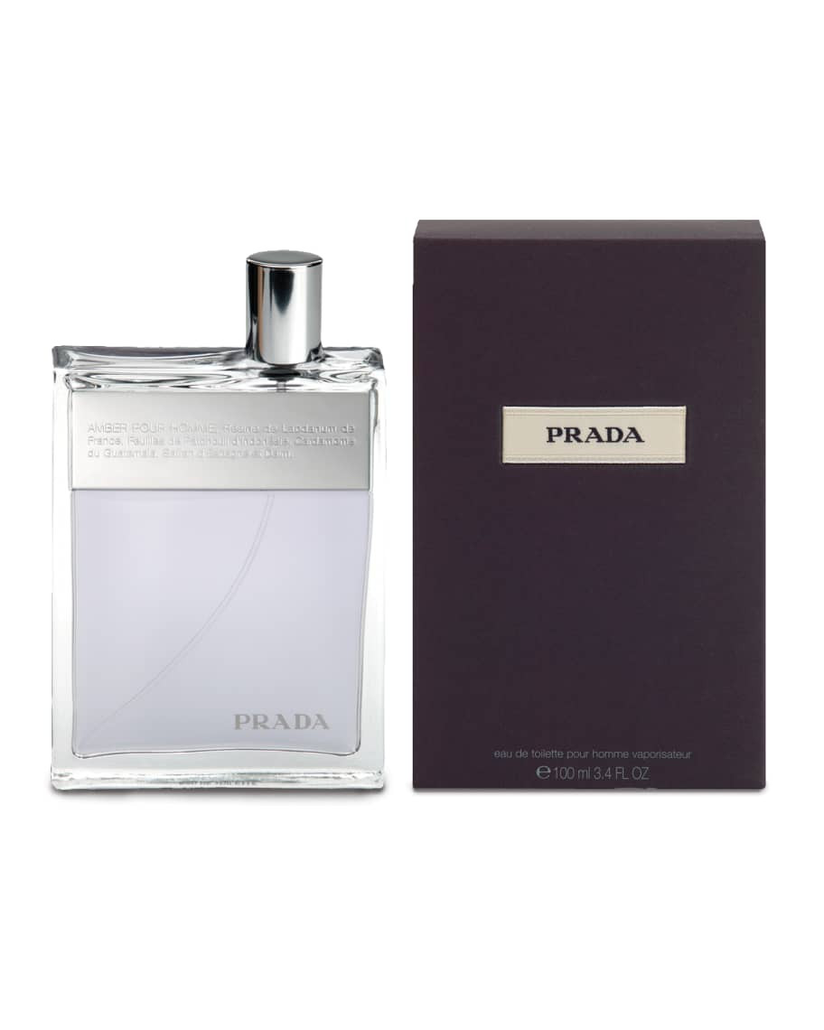 Prada Amber Pour Homme Eau de Toilette, 3.4 oz./ 100 mL | Neiman Marcus