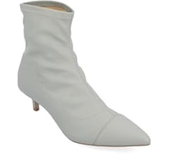 Journee Collection Womens Jadde Tru Comfort Foam Pull On Kitten Heel Bootie | Amazon (US)