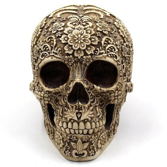 Carved skull | Etsy (US)