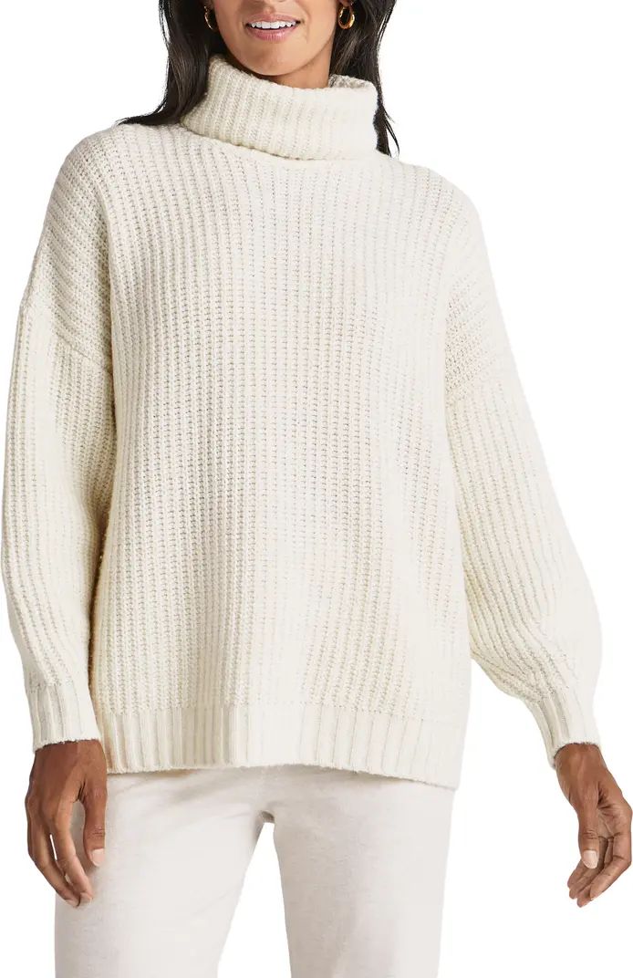 x Cella Jane Stripe Turtleneck Sweater | Nordstrom