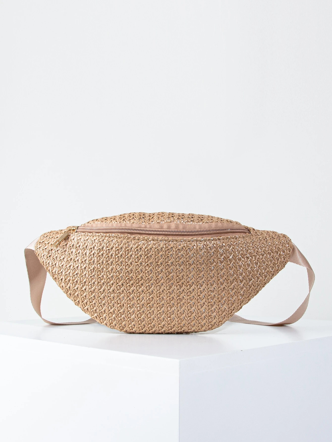 Straw Fanny Pack | SHEIN
