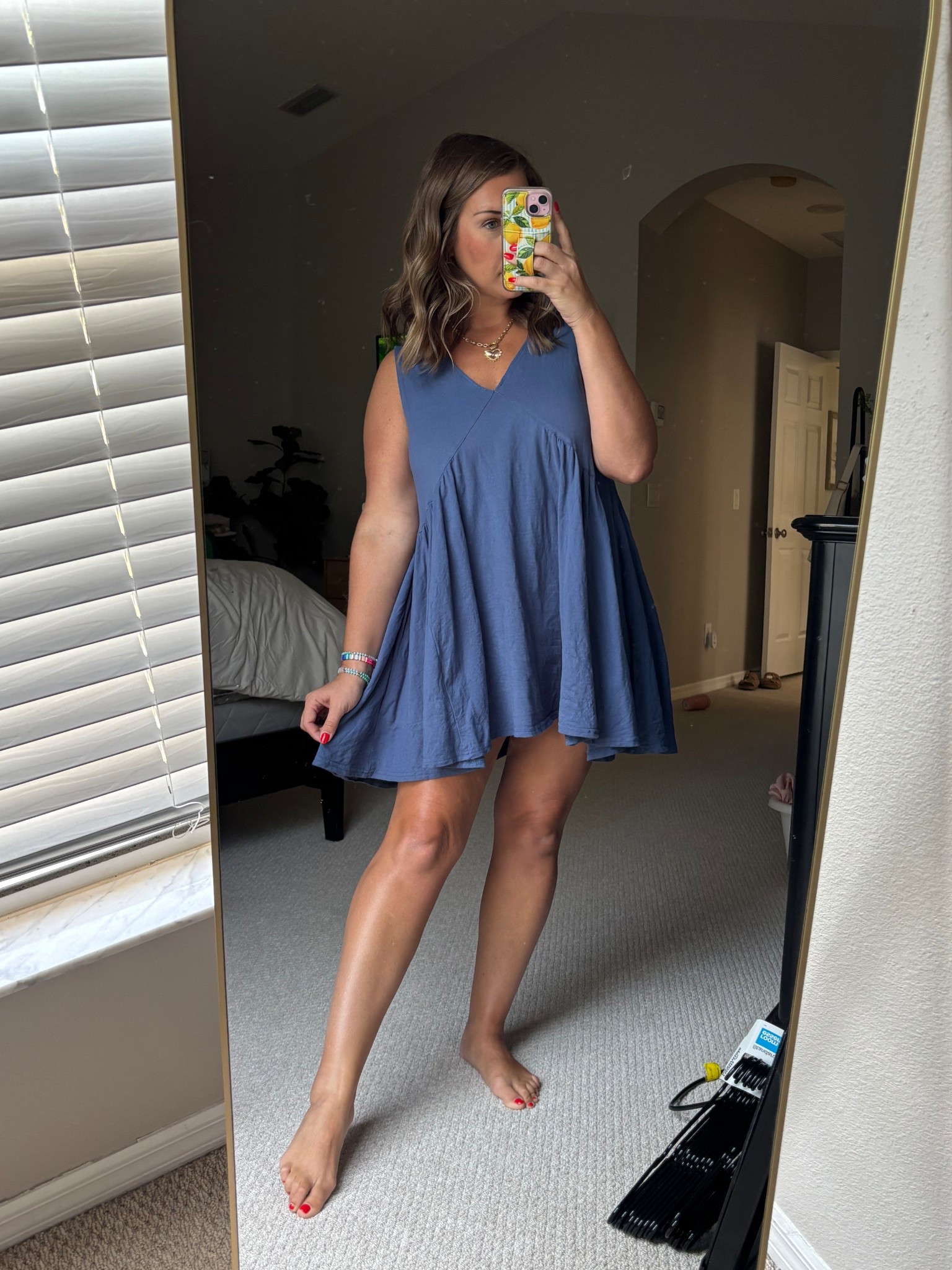 Easy summer tank! A little oversized, shorter in the front & longer in the back! 💙🤩

You can easily wear as a cover up too- tts medium 

#LTKStyleTip #LTKTravel #LTKMidsize