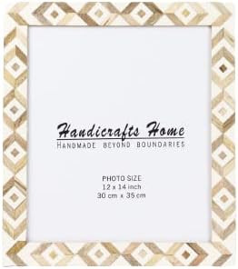 Handicrafts Home Picture Frame 12x14 Photo Frames, Marquet-Array Collection, Pack of 2 | Amazon (US)