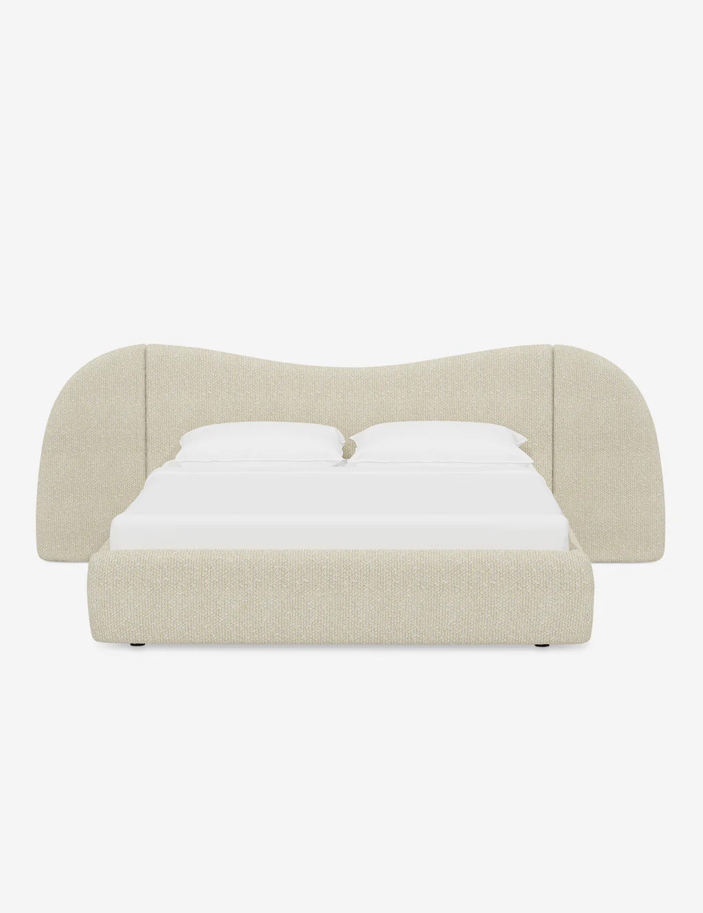 Gladys Extended Headboard Platform Bed | Lulu and Georgia 