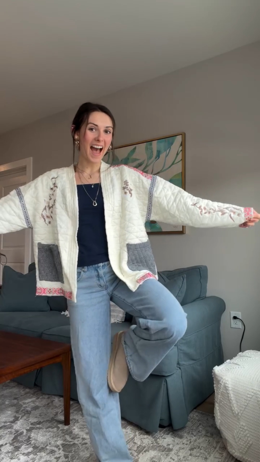 Some recent fits from @threebirdnest !! Everything feels so ✨art teacher✨ Use code GRACABOART20 for 20% off! 
•
•
•
#teacher #middleschoolteacher #genzteacher #teacheroutfit #middleschoolart #ootd #outfits #artteacheroutfit