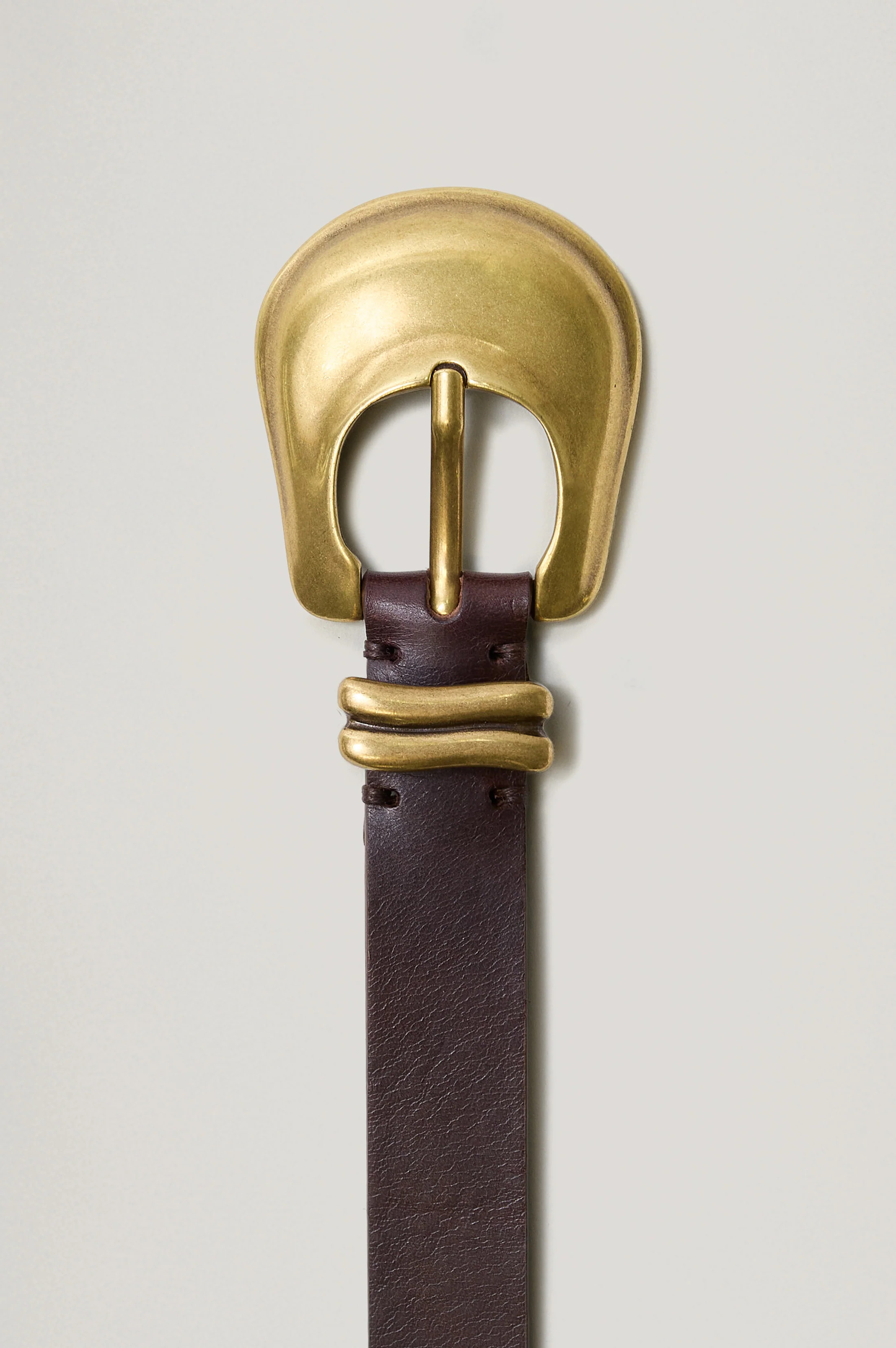 RODEO BELT - BROWN GOLD | Rails