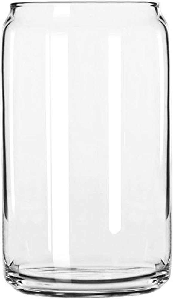 Libbey Glass Can (Set of 24), Clear, 16 fluid ounces | Amazon (US)