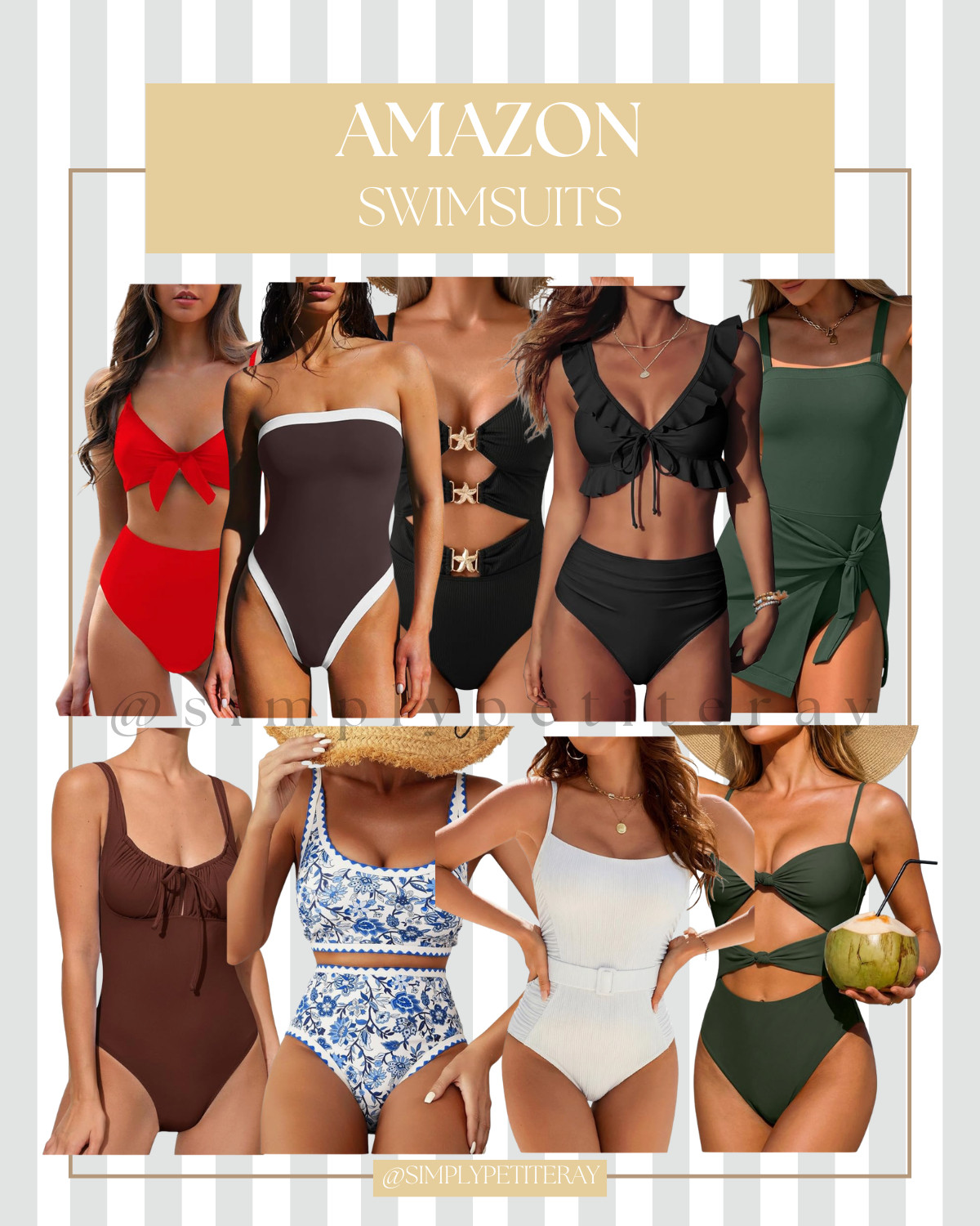 Ready for summer swims? Check out these stylish one-piece swimsuits! 

Amazon Swimsuits, One Piece Swimsuits, Summer Swimwear, Beach Style, Poolside Fashion, Resort Wear, Vacation Essentials, Flattering Swimwear, Coastal Chic, Women's Summer Fashion, Beach Vacation Outfits, Swimwear Trends, Amazon Fashion Finds, Summer Must Haves

#AmazonSwimsuits #OnePieceSwimsuit #SwimwearStyle #BeachFashion #SummerStyle #PoolsideChic #VacationReady #AmazonFashion
 

 #LTKootd #LTKSeasonal #LTKSwim