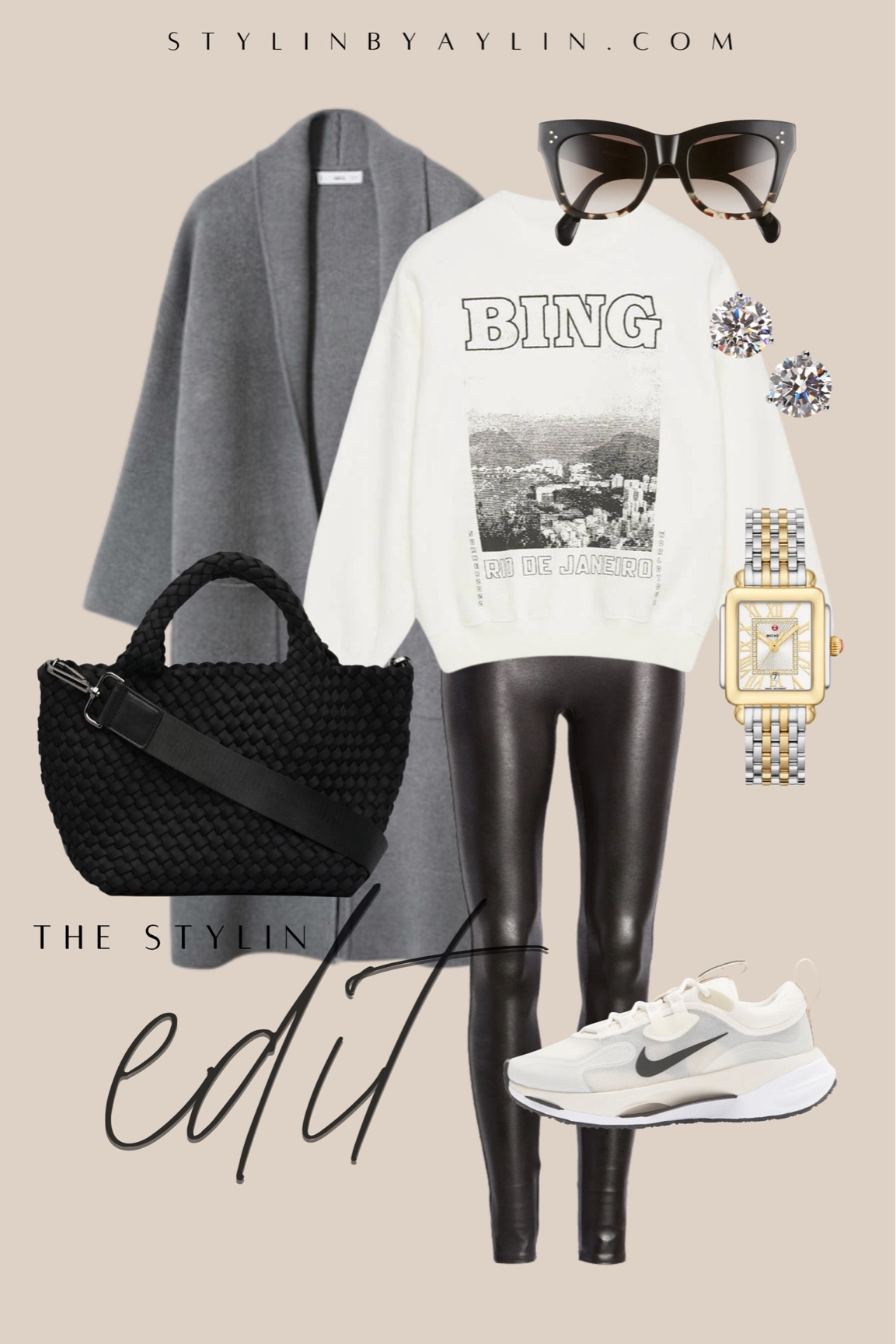 The Stylin Edit- athleisure, fall style, cardigan, accessories, StylinByAylin 

#LTKunder100 #LTKstyletip #LTKSeasonal