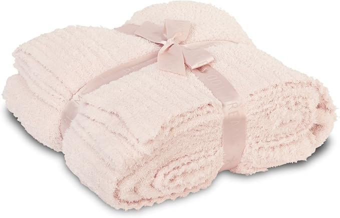 Barefoot Dreams CozyChic Throw - Pink | Amazon (US)