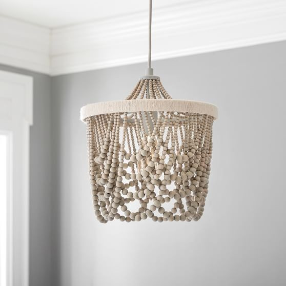 Draped Bead Chandelier | Pottery Barn Teen
