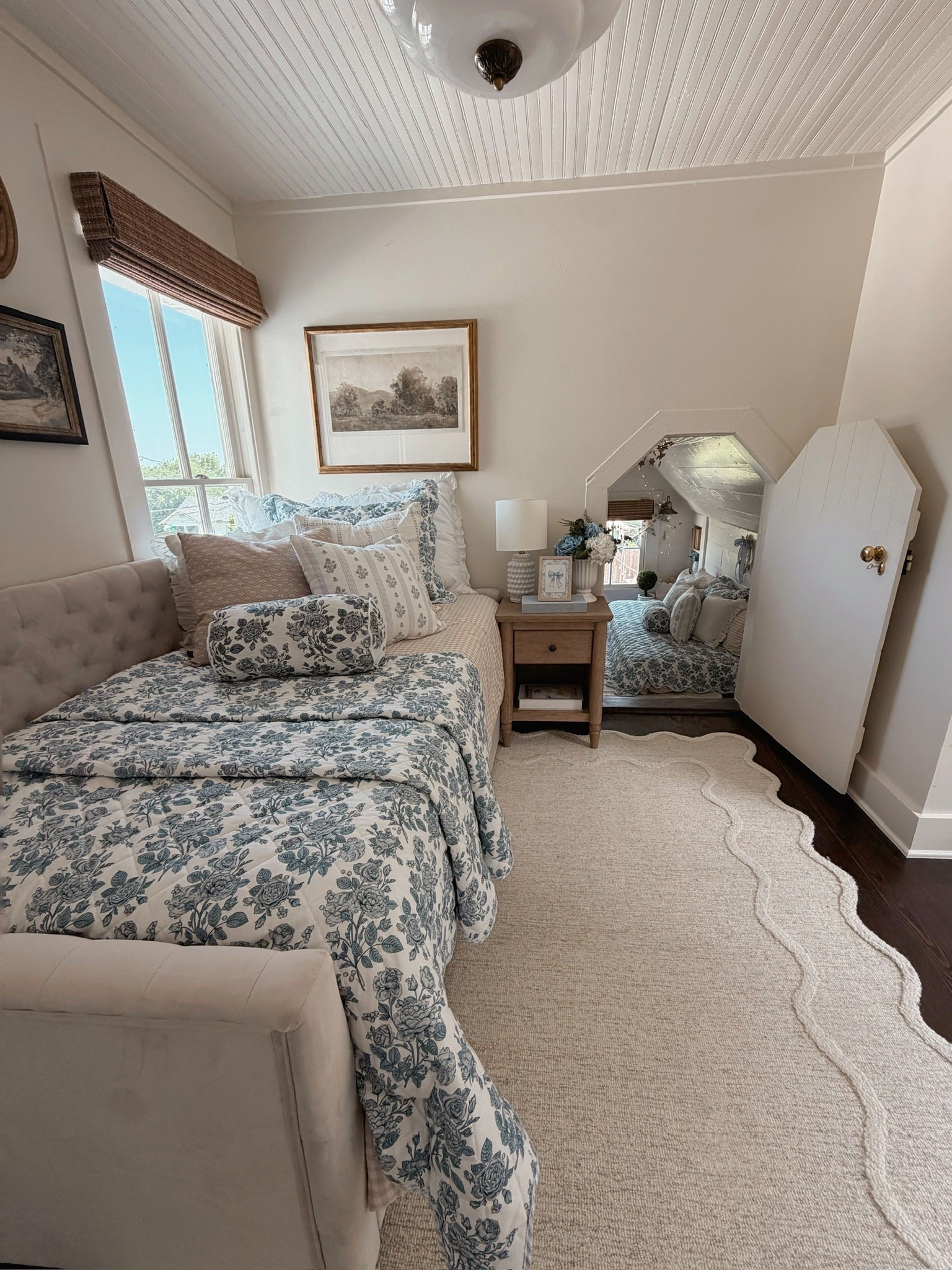 This is my favorite room in our Farmhouse! 😍 our cutie cubby room, that’s doing an incredible job of showing off our summer bedding!

#LTKSeasonal #LTKHome