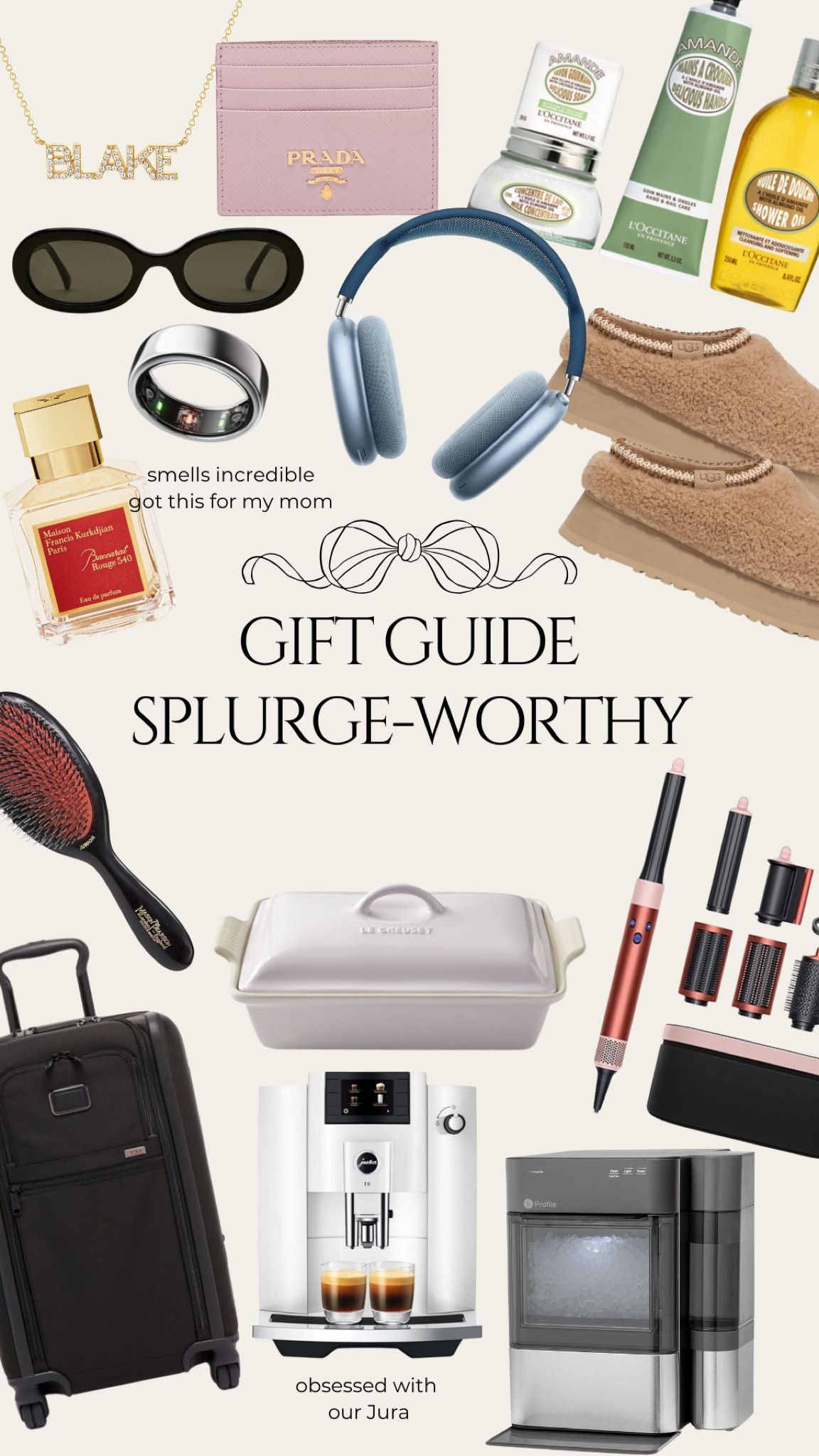 Splurge-worthy gift ideas ✨ I have and love a lot of these items 

#LTKHoliday #LTKSeasonal #LTKGiftGuide