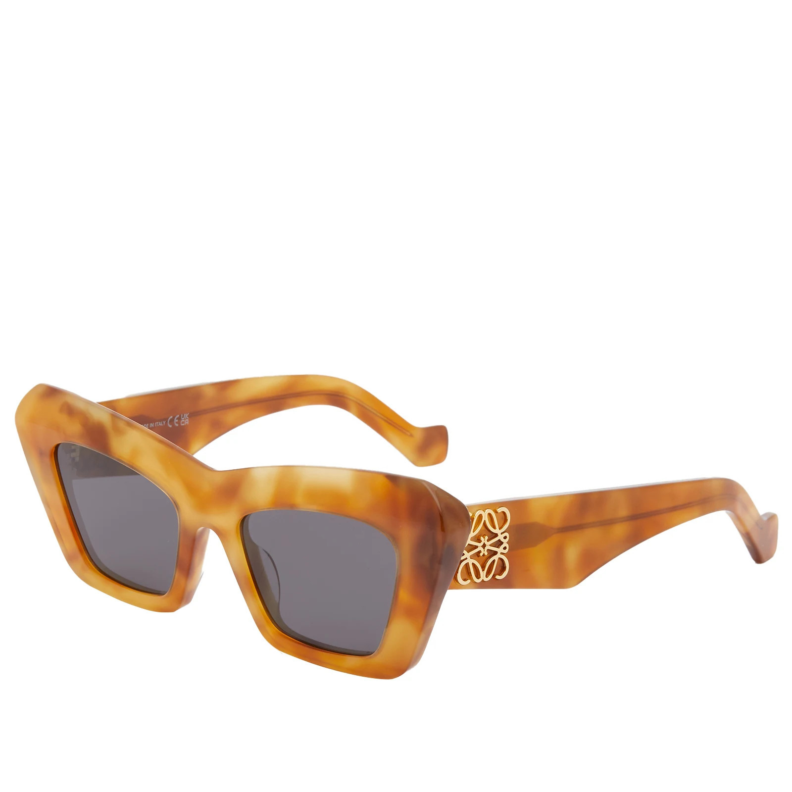 Loewe Eyewear Women's Cat-Eye Sunglasses in Blonde Havana | END. Clothing