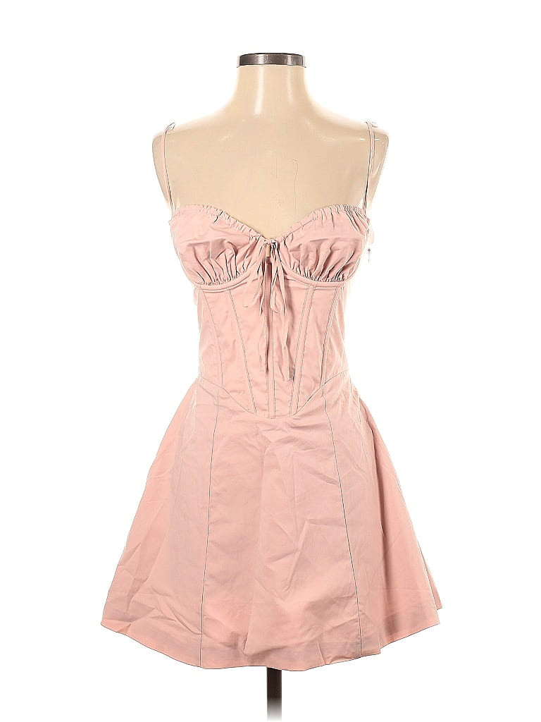 Babyboo Casual Dress - Mini: Pink Dresses - New - Size Small | ThredUp