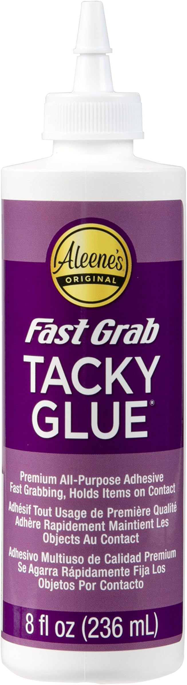Aleene's 24964 Fast Grab Tacky Glue 8oz, 8-Ounce, 8 Ounce | Amazon (US)