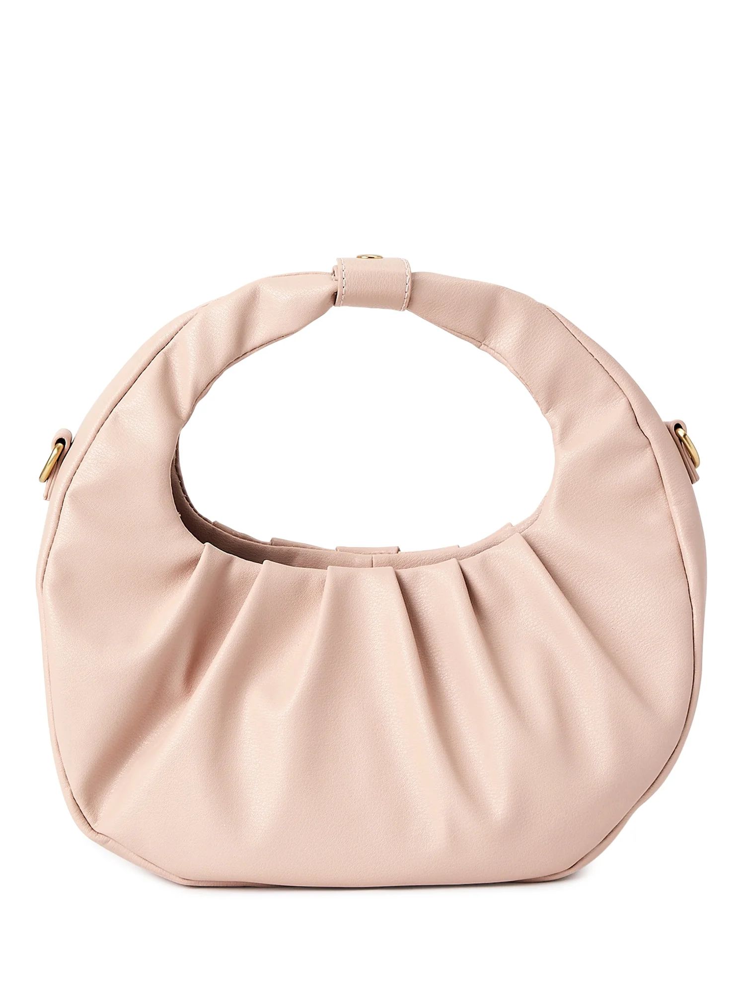 Scoop Women's Large Crescent Crossbody Bag Rose Dust - Walmart.com | Walmart (US)