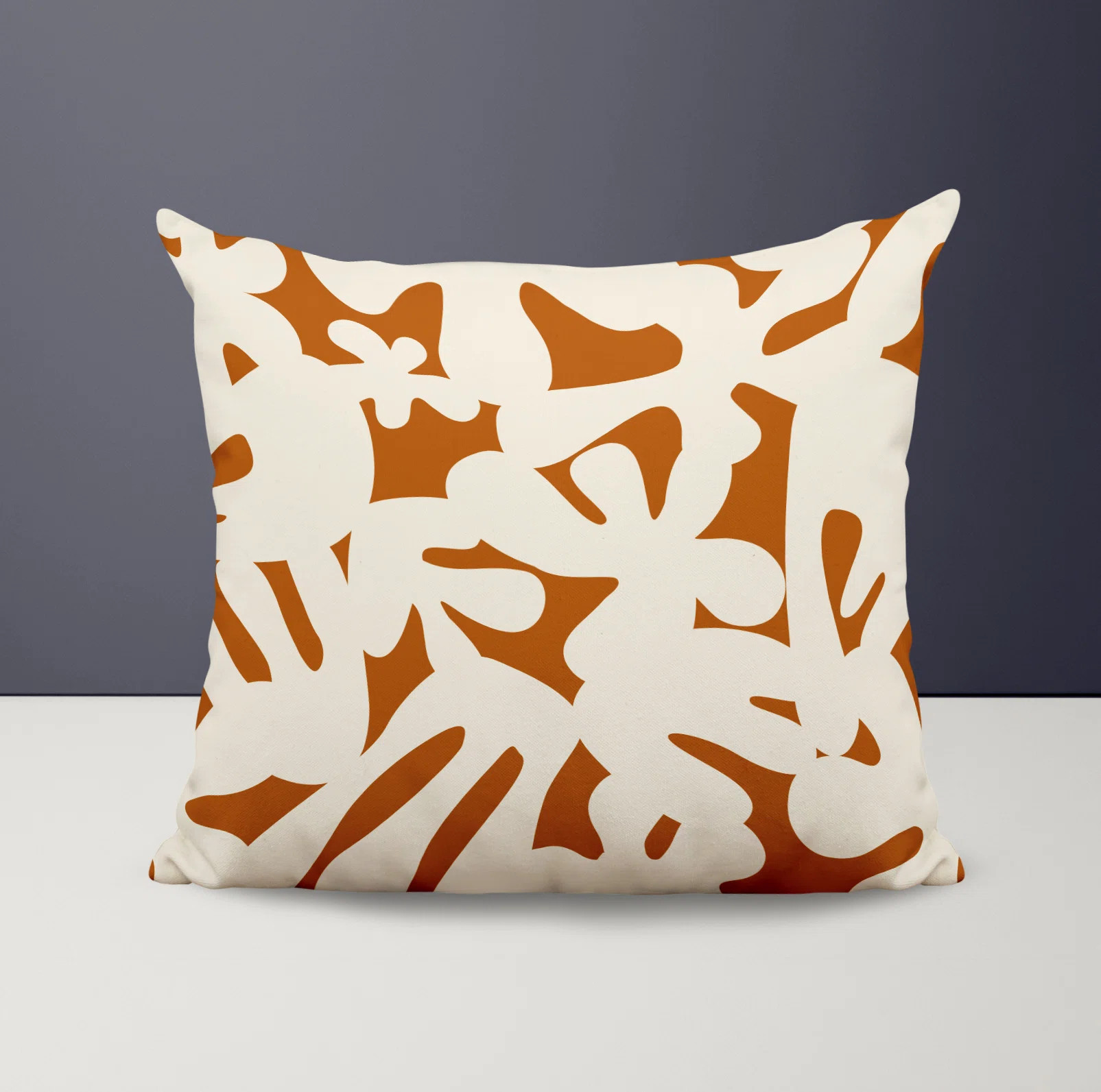 Lara Abstract Spun Polyester Indoor/Outdoor Reversible Throw Pillow | Wayfair North America