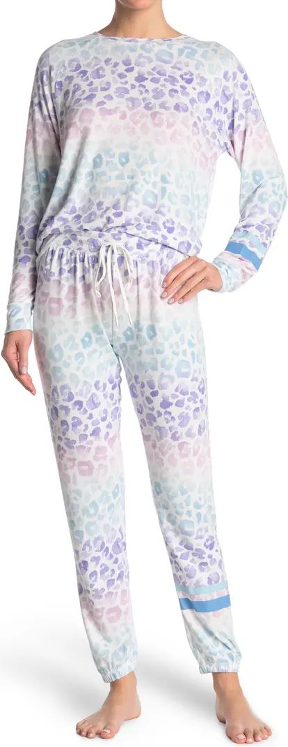 Brushed Watercolor Jogger Set | Nordstrom Rack