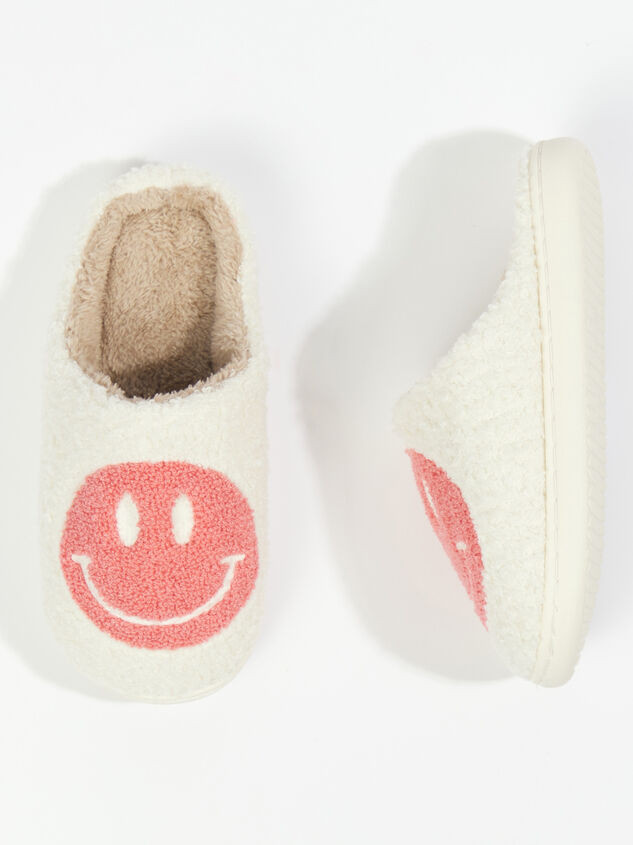Smiley Face Slippers | Altar'd State