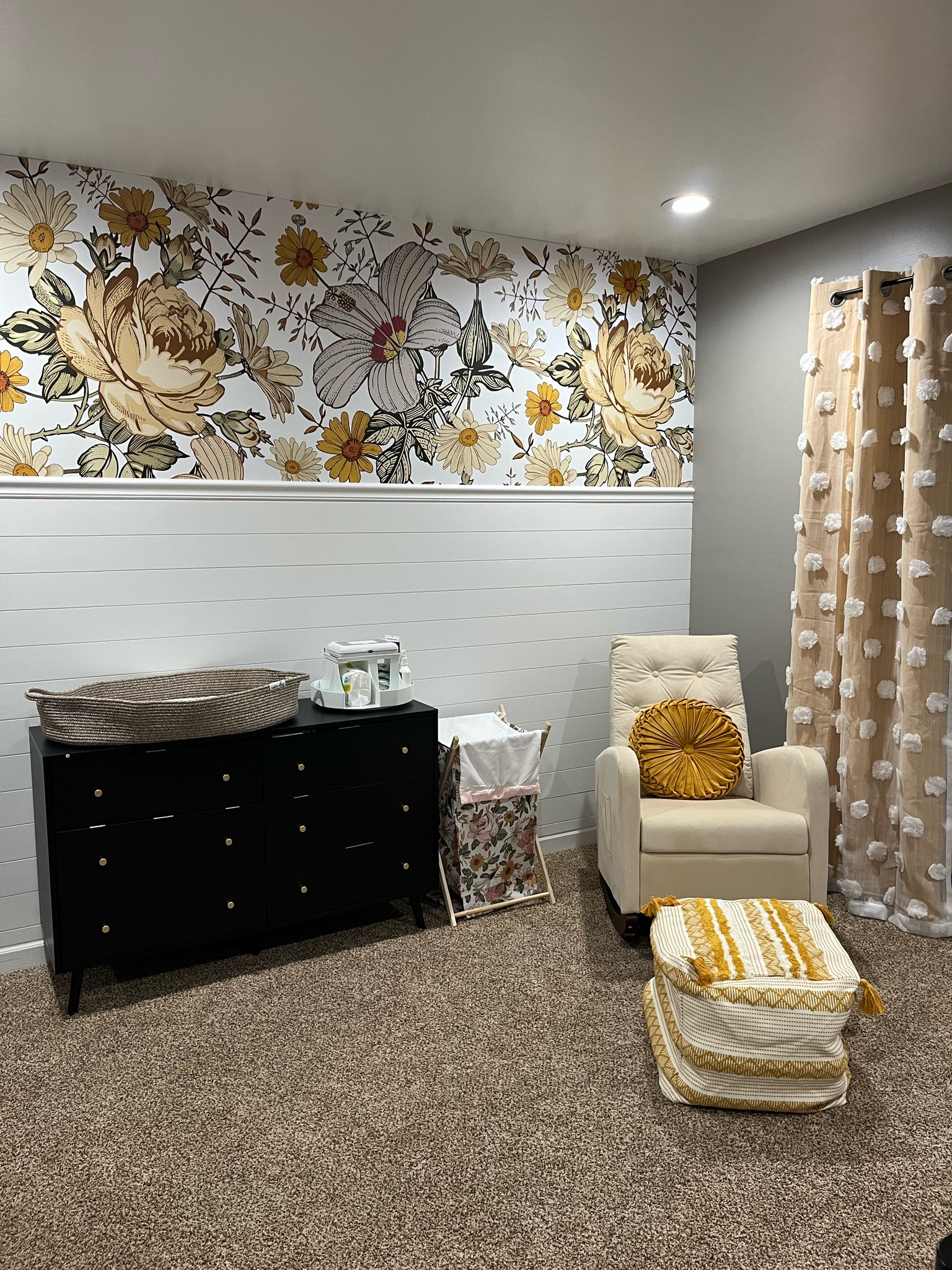 My husband and I are currently taking bets on how often our little girl sleeps in her nursery. I say from day 1 he thinks it won’t happen 🤷🏼‍♀️😂 It’s cute regardless! 

#LTKhome #LTKbaby #LTKkids