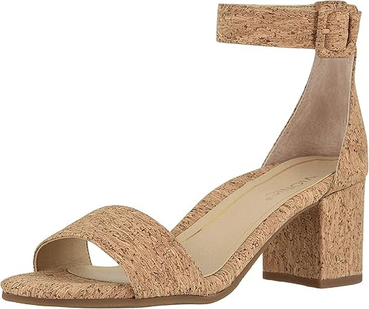 Vionic Women's Rosie Open Toe Heel - Ladies Ankle Strap Heeled Sandal with Concealed Orthotic Arc... | Amazon (US)