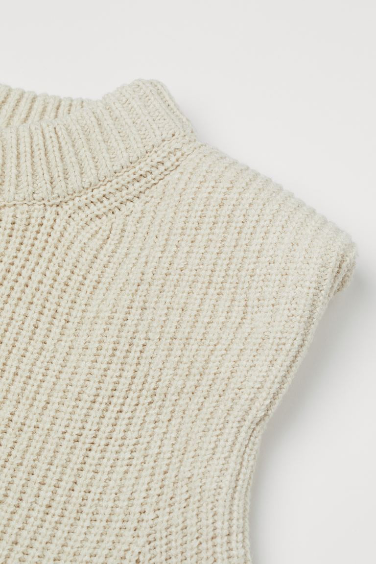Rib-knit Sweater Vest | H&M (US + CA)
