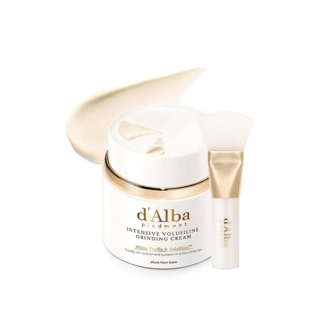 d'Alba Italian White Truffle Intensive Grinding Cream, Volufiline 50,000ppm, elasticity care and nourishment | Amazon (US)