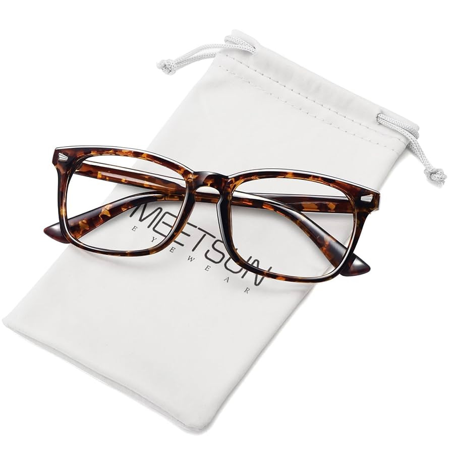 MEETSUN Blue Light Blocking Glasses Women Men, Anti Eye Strain Headache (Sleep Better),Computer G... | Amazon (US)