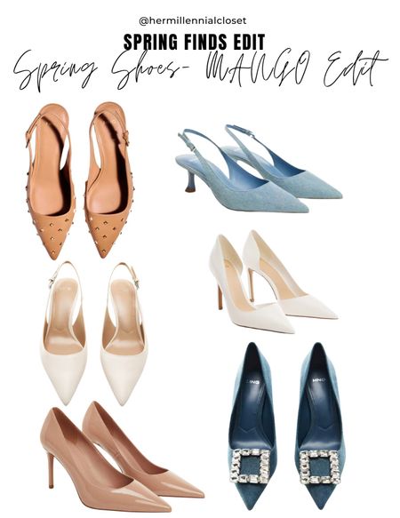 SPRING SHOE FINDS -MANGO EDIT

#LTKSeasonal #LTKstyletip #LTKshoecrush