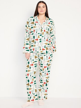 Matching Flannel Pajama Set for Women | Old Navy (US)
