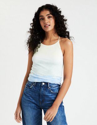 AE Soft & Sexy Bungee Strap Tank Top | American Eagle Outfitters (US & CA)