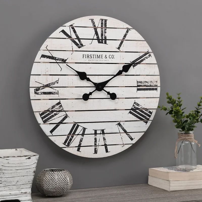 Ely Wood Wall Clock | Wayfair North America