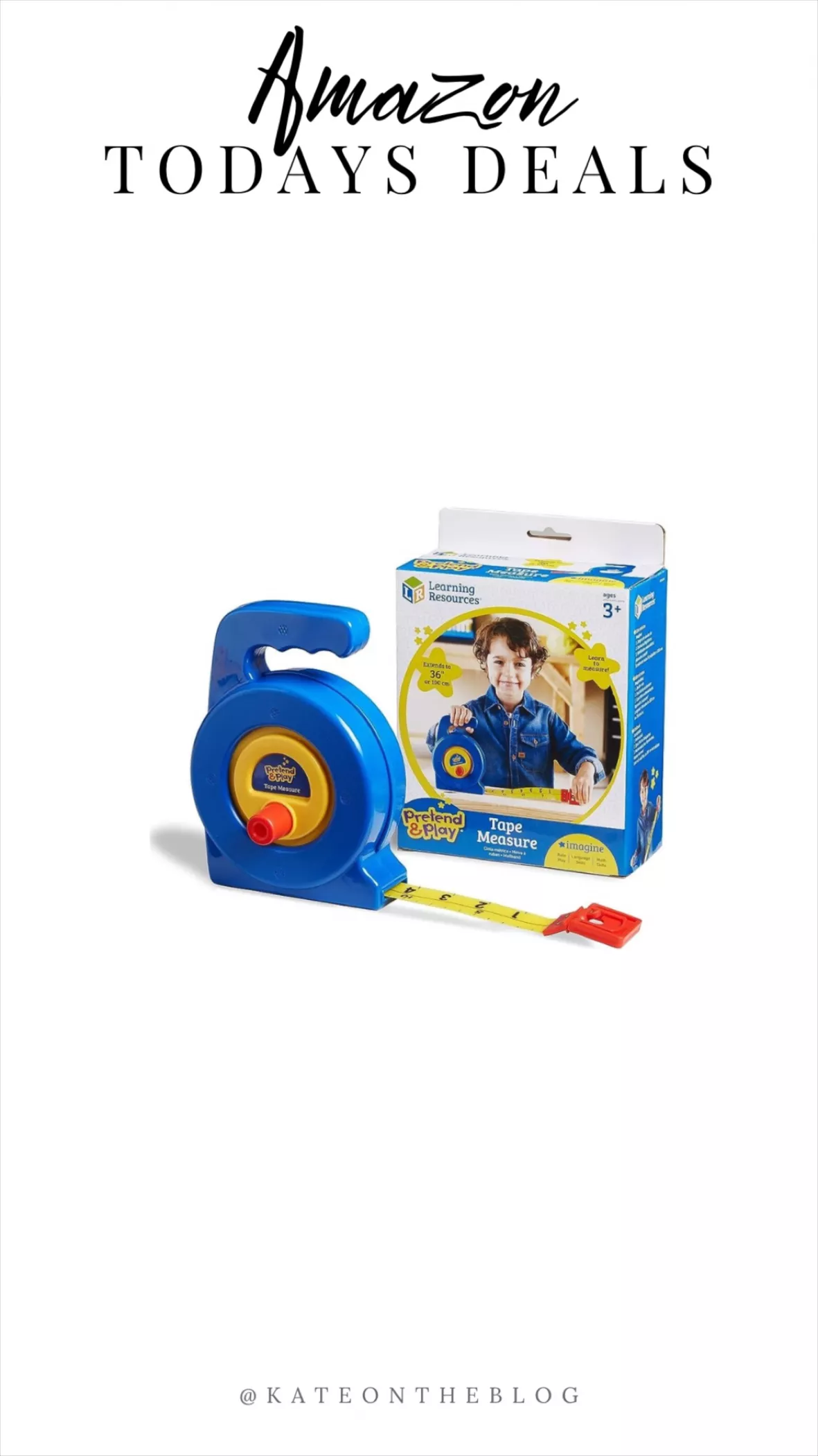Learning Resources Pretend and Play Tape Measure 