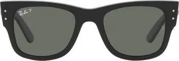 Mega Wayfarer 51mm Polarized Sunglasses | Nordstrom