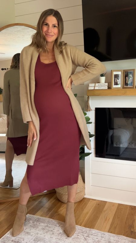 Fall favorite - this 2 in 1 nursing maternity midi dress from Kindred Bravely! 🤗 and this Chloe Cardigan!

Not only is this such a high quality material/feel … but I love that it offers two lives for easy nursing! 

This whole outfit screams comfy but looks so cute! Easy to dress up or dress down 🤍

Code: 15RACHELWAR  will save you money on the fees and anything on Kindred Bravely site. 🔗✨


Maternity dress | bump friendly | postpartum outfit | nursing dress | expecting moms | fall dress | fall outfit

#LTKstyletip #LTKSeasonal #LTKbaby