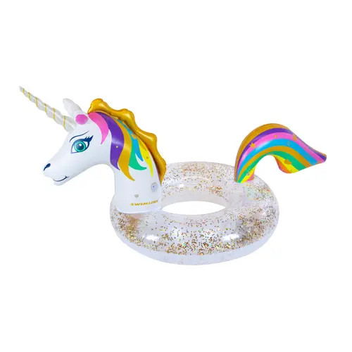 Swimline LED Unicorn Glitter Ring in Multicolored at Nordstrom | Nordstrom
