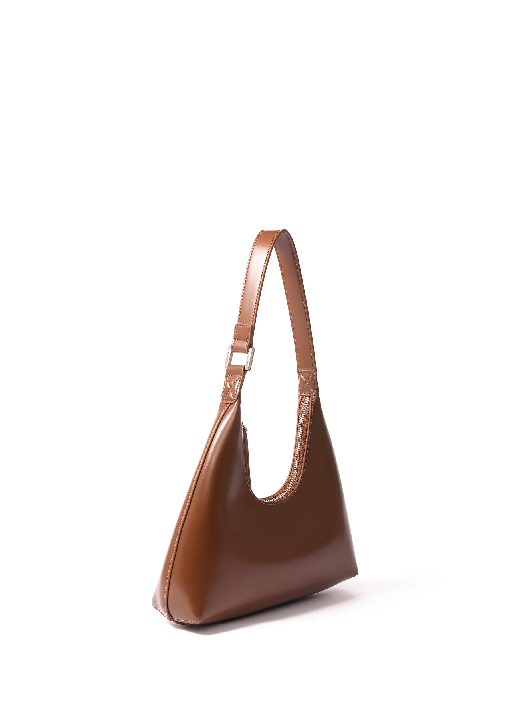 Alexia Bag in Smooth Leather, Caramel | Bob Ore Blue Collection