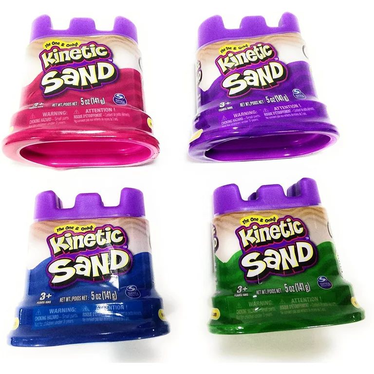 Kinetic Sand Neon Colors - Walmart.com | Walmart (US)
