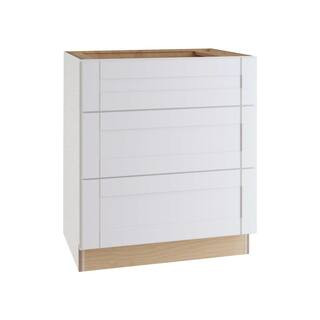 MILL'S PRIDE Richmond Verona White Plywood Shaker Ready to Assemble Drawer Base Kitchen Cabinet S... | The Home Depot