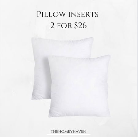 Fantastic price and tons of great reviews on Amazon! Using these for my crate and barrel pillow covers.

Amazon home
Amazon finds 
Amazon 
Pillows
Living room
Bedroom
Home
Home decor 

#LTKfindsunder50 #LTKhome #LTKfindsunder100