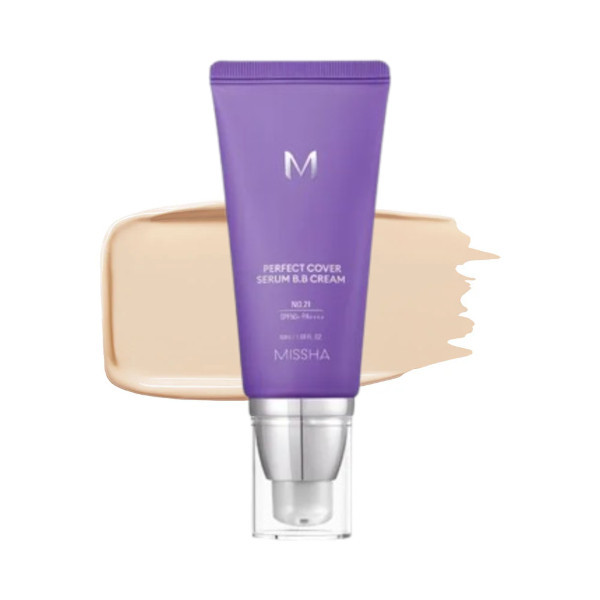 MISSHA - Perfect Cover Serum BB Cream SPF50+ PA++++ - 50ml - #21 Light Beige | Stylevana