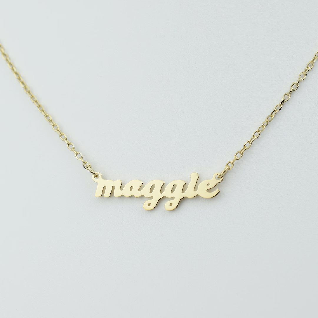 Personalized Custom Name Necklace: Perfect for Kids - Etsy | Etsy (US)