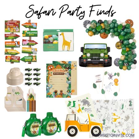 Safari Party Ideas #safariparty #jungleparty #boypartyidea #girlpartyidea #kidpartyideas

#LTKparties