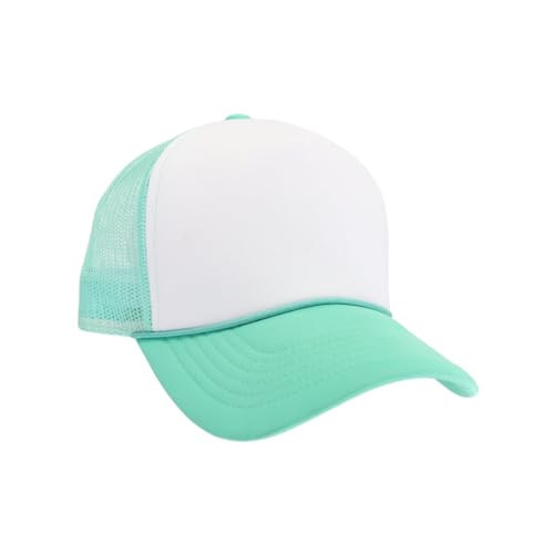 C.C Foam Front Trucker Hat Baseball Cap - Turquoise | Amazon (US)