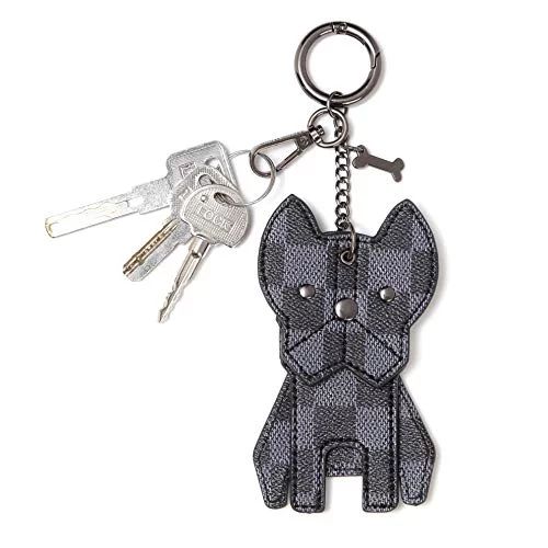 Daisy Rose - Daisy Rose Dog Key Chain Decoration for bags with clasp - Key FOB Ring - PU Vegan Le... | Walmart (US)