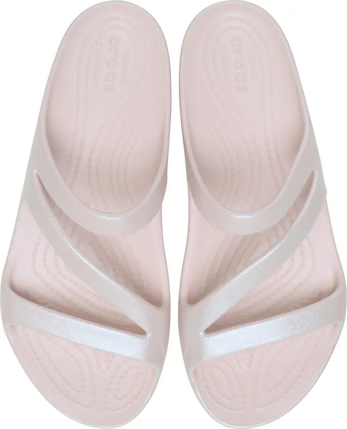 CROCS Kadee II Shimmer Slide Sandal (Women) | Nordstromrack | Nordstrom Rack